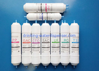 Белая система фильтрации этапа патрона фильтра 4 распределителя воды совмещенная Компсите